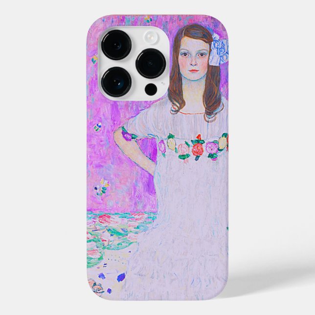 Gustav Klimt's Mäda Primavesi paintng   Case-Mate iPhone Case (Back)