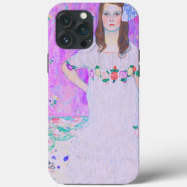 Gustav Klimt's Mäda Primavesi paintng   Case-Mate iPhone Case (Back)