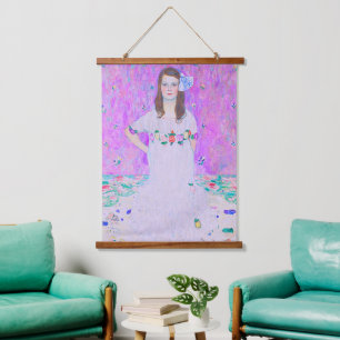 Gustav Klimt's Mäda Primavesi paintng Hanging Tapestry