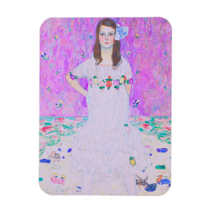 Gustav Klimt's Mäda Primavesi paintng Magnet
