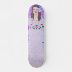 Gustav Klimt's Mäda Primavesi paintng  Skateboard