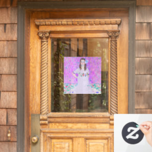 Gustav Klimt's Mäda Primavesi paintng Window Cling