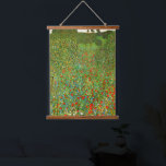Gustav Klimt's Mohnfeld (1907) famous painting.    Hanging Tapestry<br><div class="desc">Gustav Klimt's Mohnfeld (1907) famous painting. Hanging Tapestry.</div>