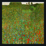 Gustav Klimt's Mohnfeld (1907) famous painting.    Poster<br><div class="desc">Gustav Klimt's Mohnfeld (1907) famous painting.  Poster</div>
