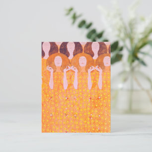 Gustav Klimt's painting   Postcard