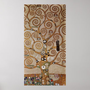 Gustav Klimt's Painting "The Tree of Life"  (1909) Poster