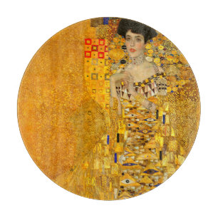 Gustav Klimt's Portrait of Adele Bloch-Bauer I  Cutting Board