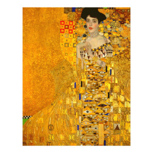 Gustav Klimt's Portrait of Adele Bloch-Bauer I  Photo Print