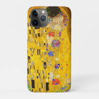 Gustav Klimt's The Kiss famous painting.