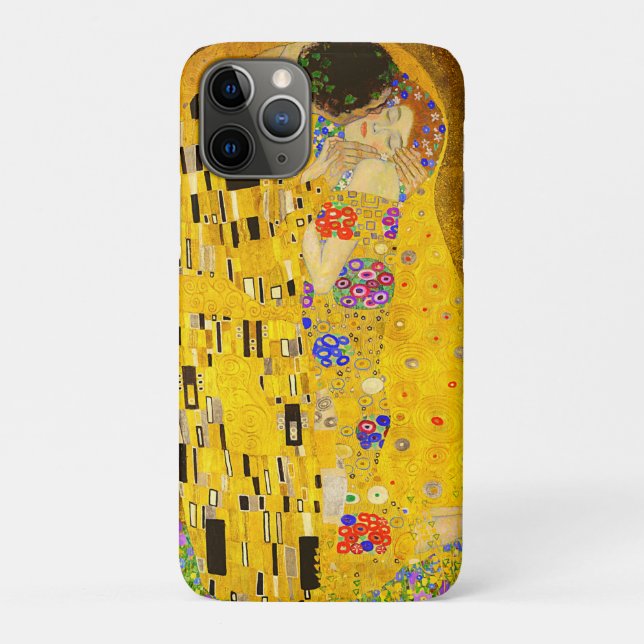 Gustav Klimt's The Kiss famous painting.    Case-Mate iPhone Case (Back)