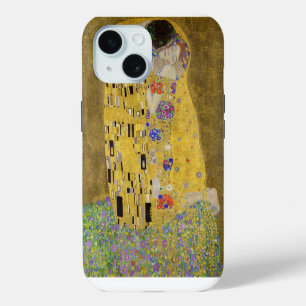 Gustav Klimt's The Kiss Painting Art iPhone 15 Case