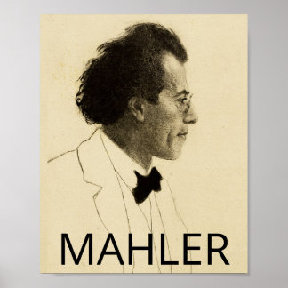 Gustav Mahler (1902, portrait) Poster