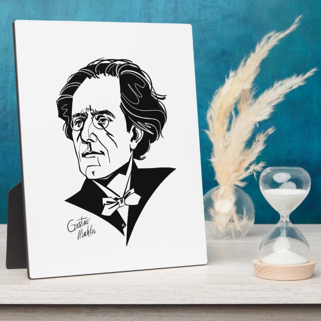 Gustav Mahler Plaque (Side)