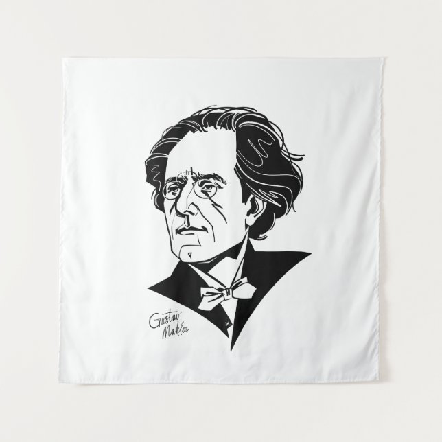 Gustav Mahler Tapestry (Front)