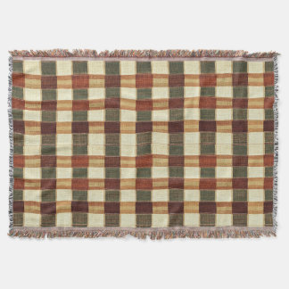 Gustav Stickley Woven  Throw Blanket