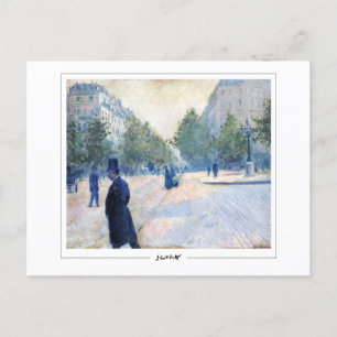 Gustave Caillebotte #104 - Fine Art Postcard