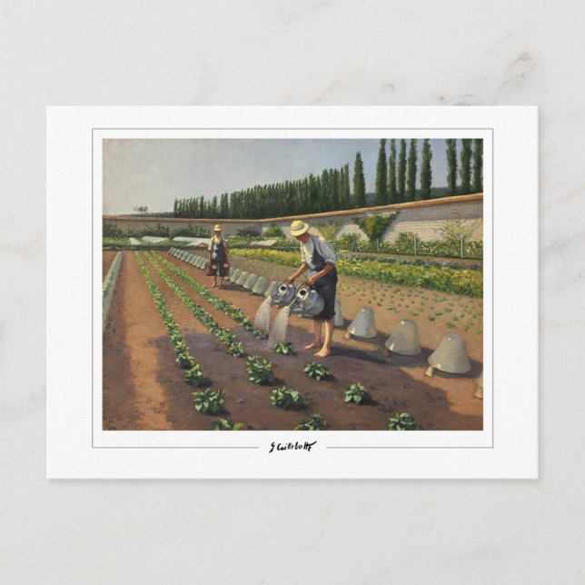 Gustave Caillebotte #137 - Fine Art Postcard (Front)