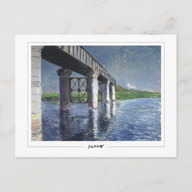 Gustave Caillebotte #13 - Fine Art Postcard (Front)