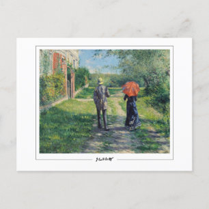 Gustave Caillebotte #14 - Fine Art Postcard