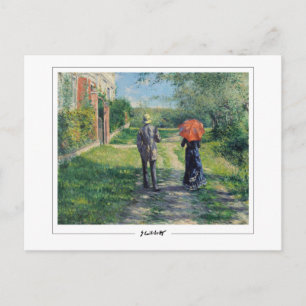 Gustave Caillebotte #14 - Fine Art Postcard