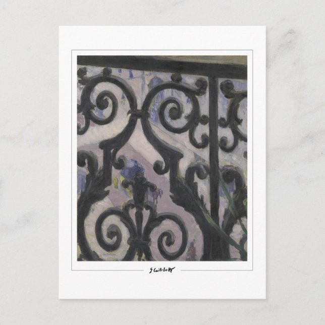 Gustave Caillebotte #302 - Fine Art Postcard (Front)