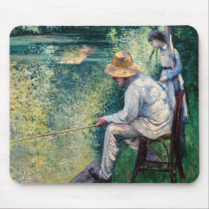 Gustave Caillebotte - Angling Mouse Mat
