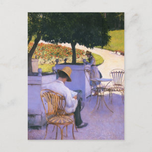 Gustave Caillebotte-Artist's Brother in His Garden Postcard