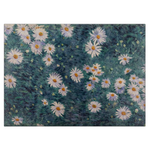Gustave Caillebotte - Bed of Daisies, Detail Cutting Board