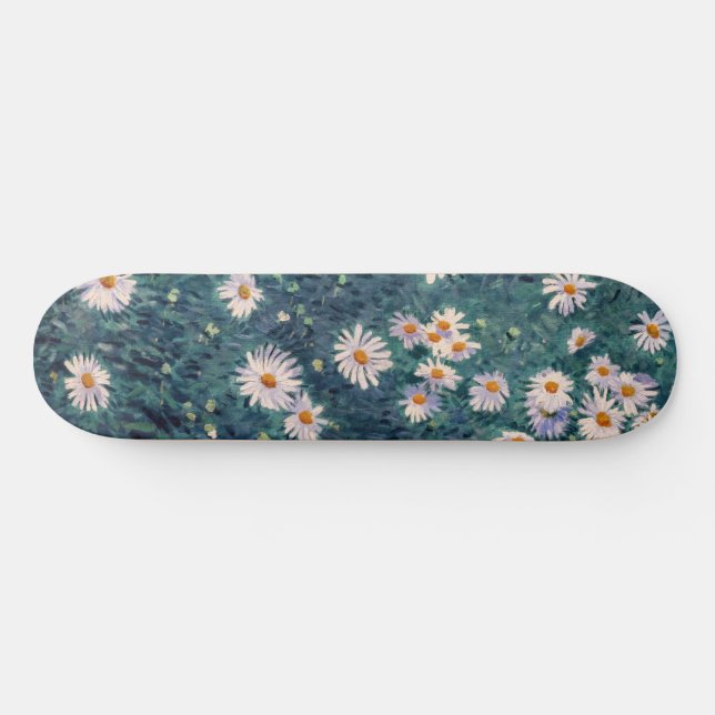 Gustave Caillebotte - Bed of Daisies, Detail Skateboard (Horz)