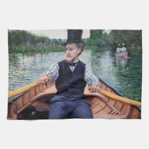 Gustave Caillebotte - Boating Party Tea Towel