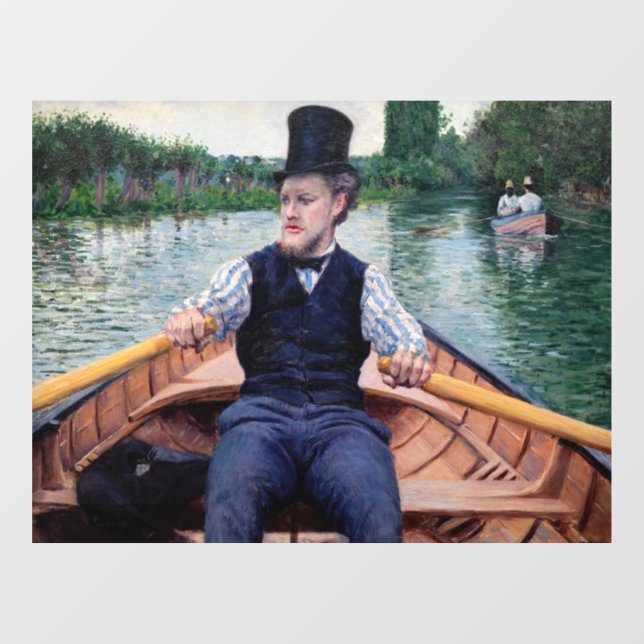 Gustave Caillebotte - Boating Party Window Cling (Sheet)