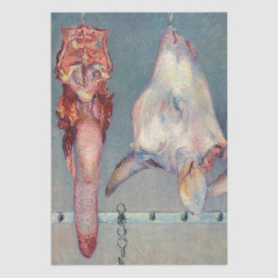Gustave Caillebotte - Calf's Head and Ox Tongue Tissue Paper