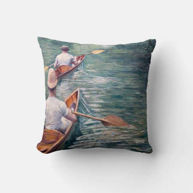 Gustave Caillebotte - Canoes on the Yerres Cushion (Front)