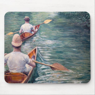 Gustave Caillebotte - Canoes on the Yerres Mouse Mat