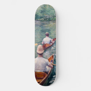 Gustave Caillebotte - Canoes on the Yerres Skateboard