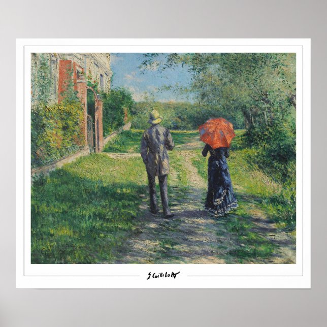 Gustave Caillebotte Fine Art #14 Poster (Front)