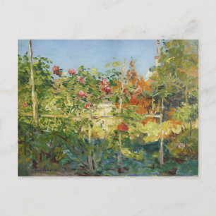 Gustave Caillebotte- Garten in Trouville Postcard