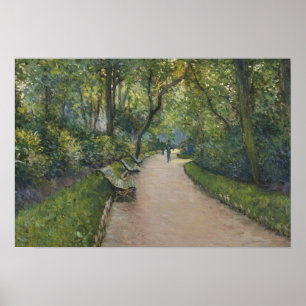 Gustave Caillebotte - Le Parc Monceau Poster