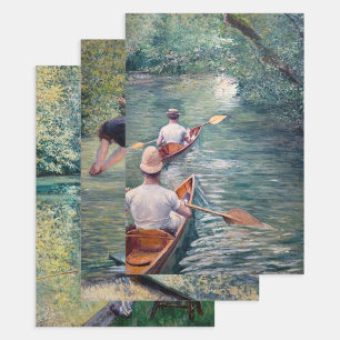 Gustave Caillebotte - Masterpieces Selection Wrapping Paper Sheet
