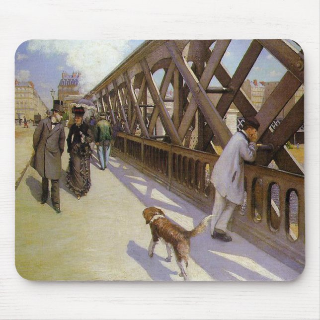 Gustave Caillebotte Mouse Mat (Front)