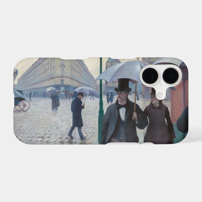 Gustave Caillebotte - Paris Street; Rainy Day (Back (Horizontal))