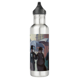 Gustave Caillebotte - Paris Street; Rainy Day 710 Ml Water Bottle