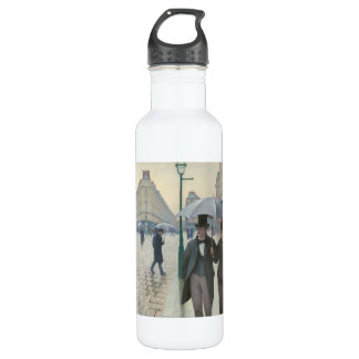 Gustave Caillebotte - Paris Street; Rainy Day 710 Ml Water Bottle
