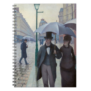 Gustave Caillebotte - Paris Street; Rainy Day Notebook