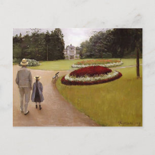 Gustave Caillebotte-Park on Caillebotte Property Postcard
