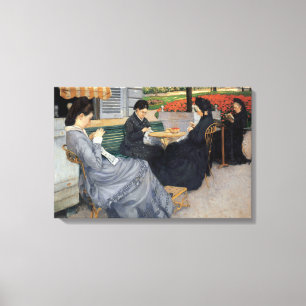 Gustave Caillebotte - Portraits in the Countryside Canvas Print