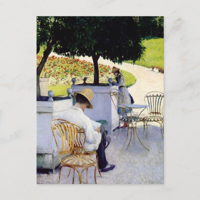 Gustave Caillebotte Postcard (Front)