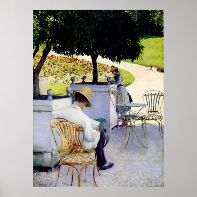 Gustave Caillebotte Poster (Front)
