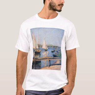 Gustave Caillebotte - Sailing Boats at Argenteuil T-Shirt