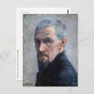 Gustave Caillebotte - Self Portrait Postcard